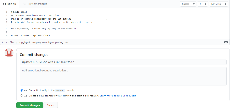 GitHub Update Readme